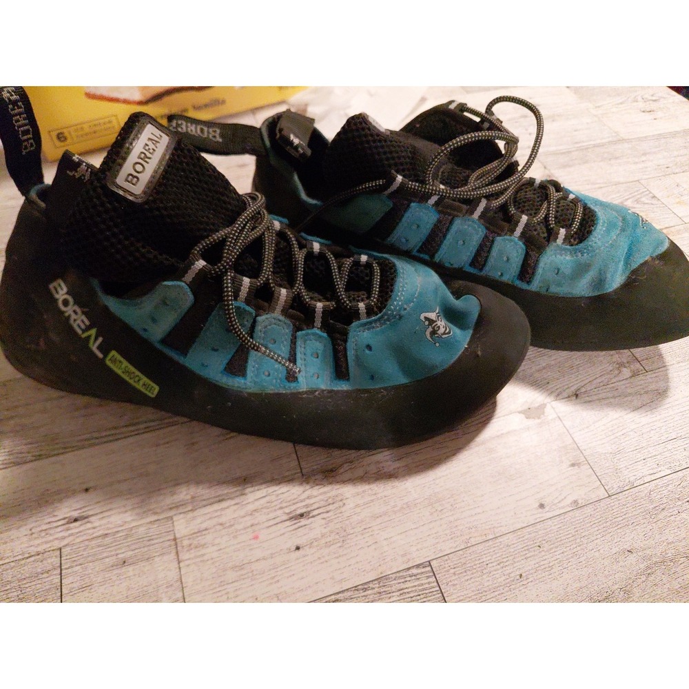 Boreal Joker Lace‎ climbing shoes indoor and outdoor climbing Size 11 ½UK